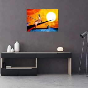 Tablou picturii epochale străveche (70x50 cm)
