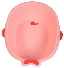 Cadita ergonomica pentru bebelusi si copii NOVOKIDS™ Zanzibar Minnie Tub , Baita bebe, Dimensiuni 73X60X49 cm, Suport anti alunecare, Supapa