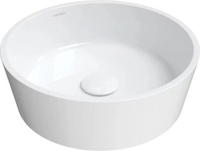 Lavoar pe blat Omnires Bari M+ alb 38 cm