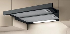 Hota de bucatarie incorporabila Elica Elite 14 Lux BL 60, 121 W, 60 cm, Clasa D, 304 m³/h, Iluminare LED, Negru