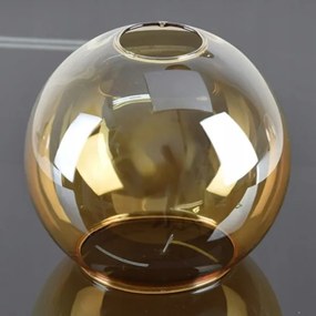 Lustră pe tijă VASCO 6xE27/60W/230V negru/bej fumuriu