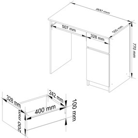 Masă PC Pobfenileno (arin). 1117064