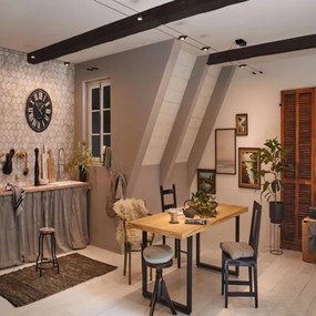 Paulmann 94418 - Set 5x LED 4,5W spot ROUNDMAC 230V negru