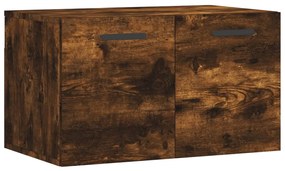 830033 vidaXL Dulap de perete, stejar fumuriu, 60x36,5x35 cm, lemn prelucrat