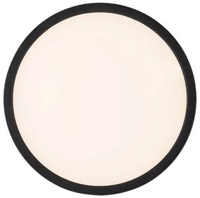 Plafonieră LED Rabalux 71097 GONZALO LED/36W/230V d. 40 cm negru