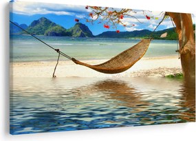 Tablou - Relax la plajă (90x60 cm)