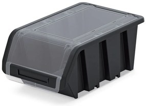 Cutie de depozitare cu blocare 15,5 x 10 x 7 cm, neagra