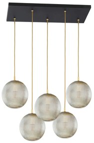Lustra design modern cu 5 pendule Paloma