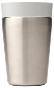 Cana thermos Brabantia Make&Take 1008492, 200 ml, Fara varsare, Fara BPA, Argintiu/Gri