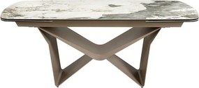 Masa extensibila deosebita design LUX Marble 200-290x100cm