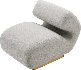 Fotoliu design elegant LUX Sansome, Reve grey