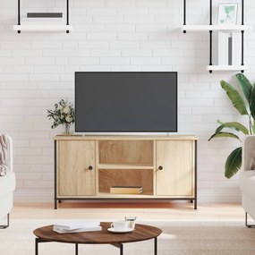 vidaXL Comodă TV, stejar sonoma, 100x40x50 cm, lemn prelucrat
