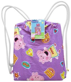 Purcelușa Peppa Happy husă de pat 140×200cm, 70×90 cm