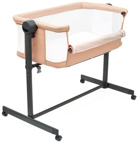 Pătuț Baby Mix Rose salmon , 84 x 80 x 52 cm