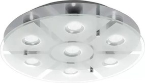 Eglo 75343 - Plafonieră LED dimabilă CABO-SD, 7xGU10/5W/230V, Ø46 cm, crom mat