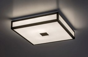 Plafoniera LED baie IP44 Zoya negru alb 40x40cm