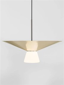 Lustra LED suspendata BARIS White Tea 38cm