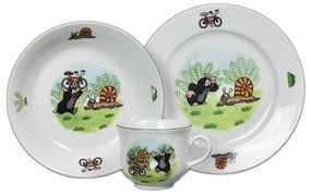Set de 3 piese pentru copii Thun Cârtițel și Melcul
