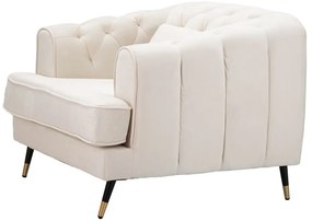 Fotoliu crem Praga – Mauro Ferretti