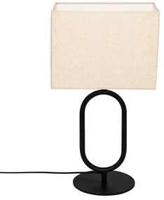 Lampă de podea Alec negru înălțime 52 cm