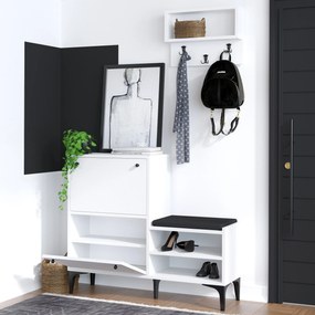 Set mobilier pentru hol Fuko (Alb + Negru). 1073371