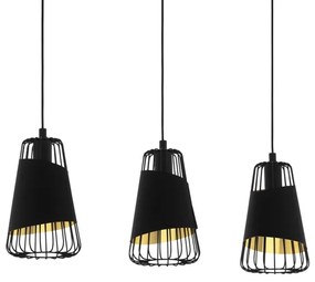Eglo 49448 - Lustră pe cablu AUSTELL 3xE27/60W/230V