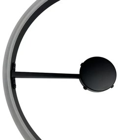 Lustră LED dimabilă aplicată LED/40W/230V 3000-6500K negru + telecomandă