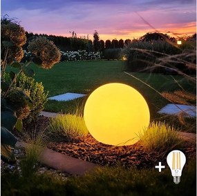 Lampă LED de exterior GLOBO 1xE27/11W/230V diam. 30 cm IP44