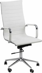 Scaun directorial modern OFF 802 alb