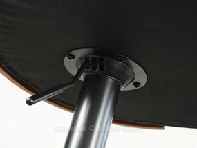 Scaun Henriette (nuc închis + negru). 1110614
