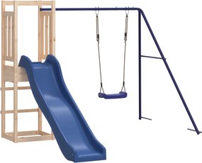 vidaXL Set de joacă pentru exterior, lemn masiv de pin