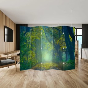 Paravan - Drum dea lungul cu copaci (210x170 cm)