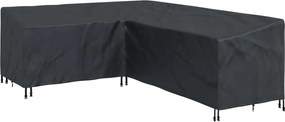vidaXL Husă pentru mobilă Negru 260 x 210 x 80 cm Material Oxford 420D