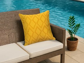 Perna pentru exterior MADISON GRAPHIC 50x50 cm, galben