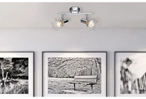 Globo 54802-2 - Lampa spot XARA I 2xE14/40W/230V