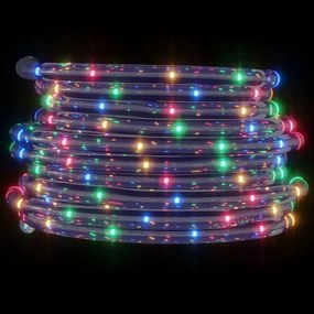 Cablu luminos cu 1200 LED-uri, multicolor, 50 m, PVC 1, Multicolour, 50 m