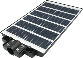 Lampa solara LED iluminat stradal 1200W, 6500K, IP65 cu panou solar senzor de miscare telecomanda