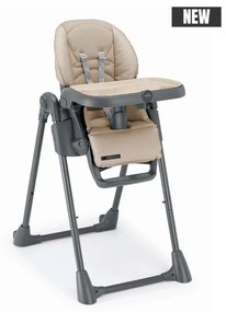 Scaun de Masa Multifunctional pentru Bebelusi si Copii, CAM Pappananna Icon Air, Material mesh respirant 3D, Inaltime Ajustabila, Varsta 6 luni-15 kg, Pliabil, Centura de Siguranta in 5 Puncte, Depoz