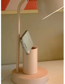 Nordlux - Lampă de masă DEVONE 1xE27/15W/230V roz