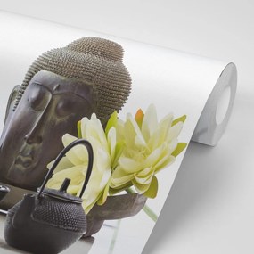 Tapet autoadeziv natura moartă wellness cu Buddha