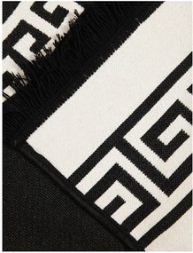 Covor reversibil Cihan Bilisim Tekstil Mandala, 120 x 180 cm, bej-negru