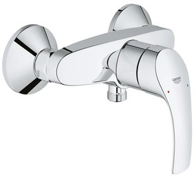 Pachet: Coloana dus Grohe New Tempesta 210,crom,montare pe perete, baterie cabina dus Eurosmart ( 26381001,33555003  )