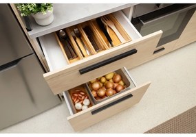 Organizator din bambus Compactor Woody 30 x 15 x 6,35 cm