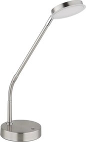 Globo 58504TN - Lampă de masă LED SILVIO, dimabilă prin atingere, 6,5W/230V, crom mat