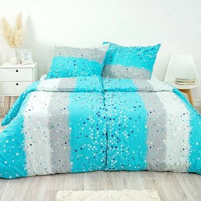 Stanex Lenjerie de pat creponată San Francisco, 140 x 220 cm, 70 x 90 cm