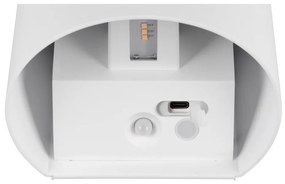 Corp de iluminat pentru exterior LED de perete cu senzor de mișcare cu USB (înălțime 10 cm) Genie – Trio