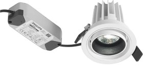 Spot LED directionabil, incastrabil pentru tavan fals, MEA alb NVL-7770441