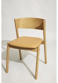 Scaun dining din lemn de stejar Oblique - Hübsch