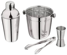 Set agitator cu frigider Kinghoff KH 1706, 4 piese, Pahar de masura, Ceste, Otel inoxidabil