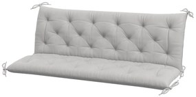 Outsunny Pernă de bancă pentru 3 persoane 150x98x8 cm, Bankpolster für Gartenmöbel Hollywoodschaukel, Gri deschis | Aosom Romania